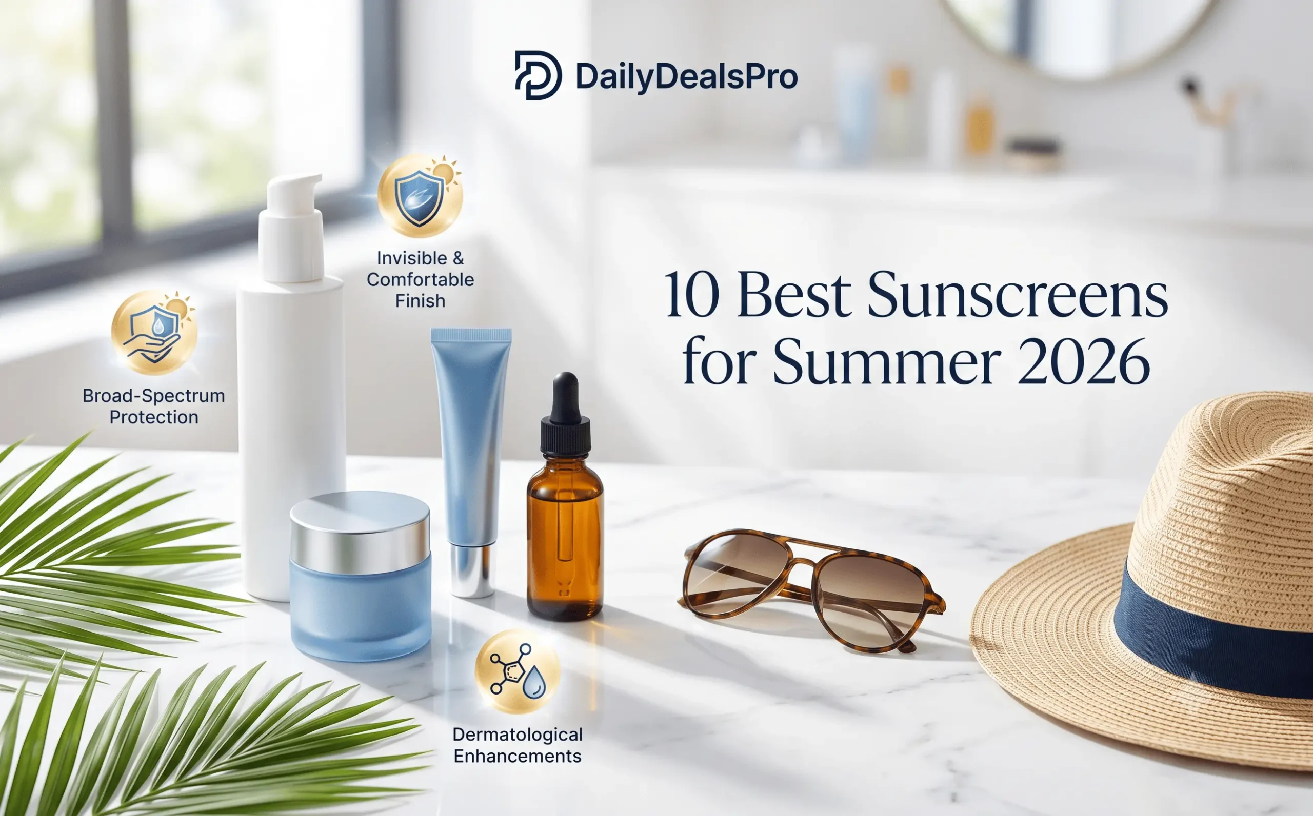 Read more about the article 10 Best Sunscreens for Summer 2026