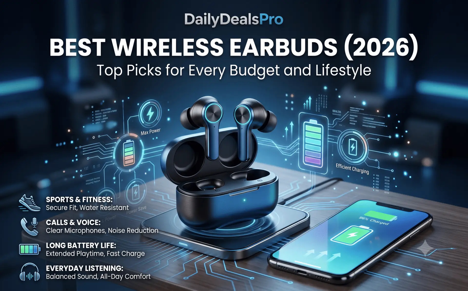 You are currently viewing Best Wireless Earbuds (2026): Top Picks for Every Budget and Lifestyle