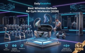 Read more about the article Best Wireless Earbuds for Gym Workouts (2026): Top 4 Fitness Earbuds Reviewed