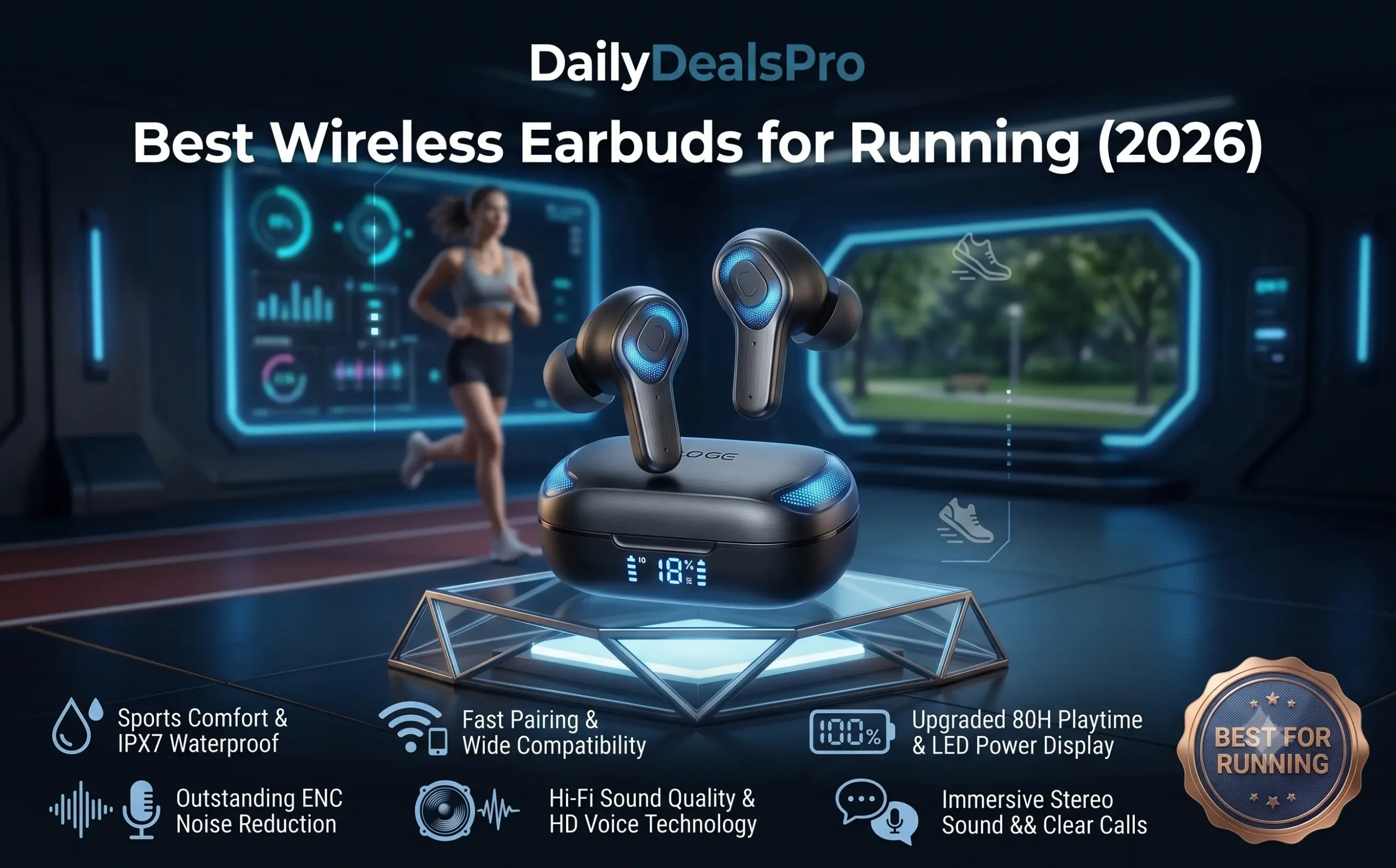 Read more about the article Best Wireless Earbuds for Running (2026): Top 4 Sports Earbuds Reviewed