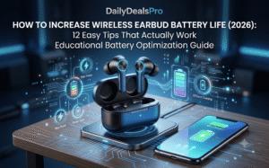 Read more about the article How to Increase Wireless Earbud Battery Life (2026): 12 Easy Tips That Actually Work