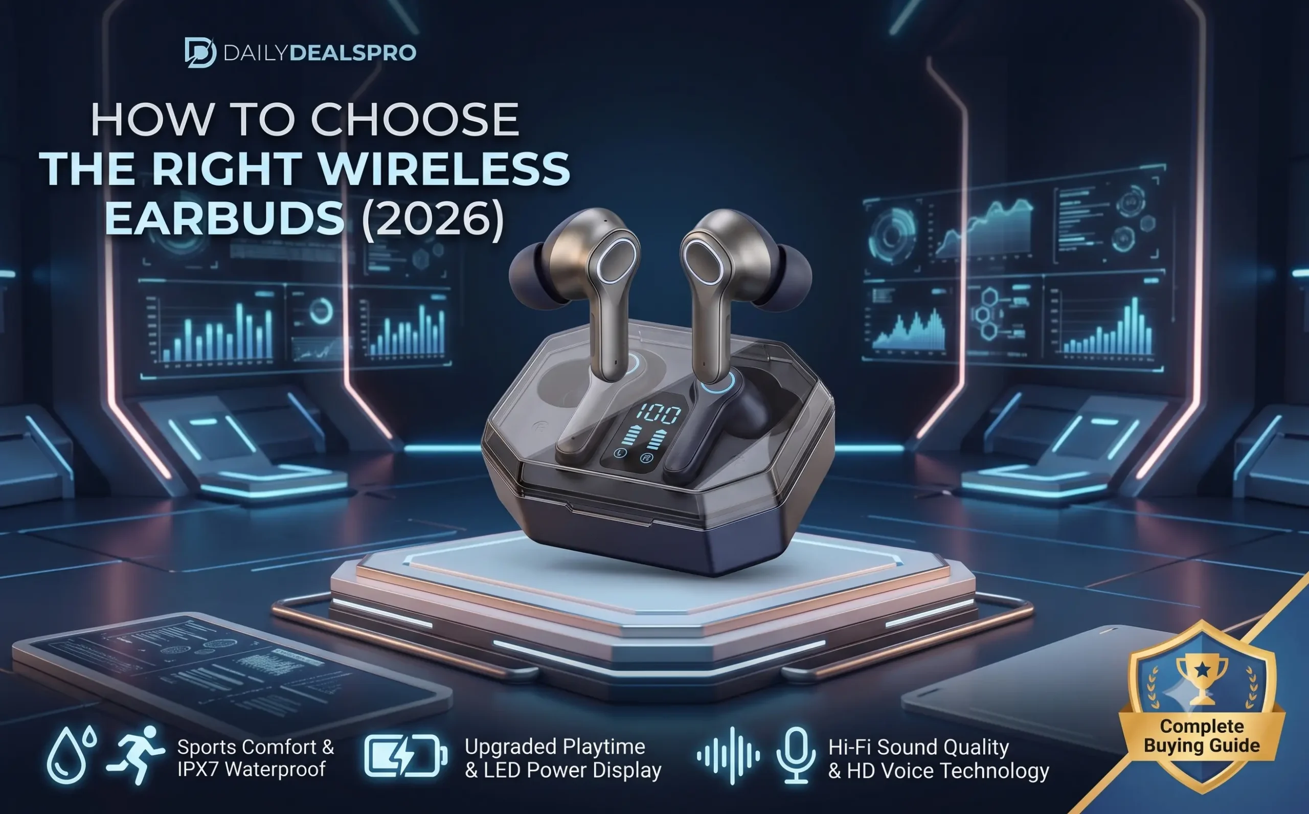 Read more about the article How to Choose the Right Wireless Earbuds (2026): Complete Buying Guide
