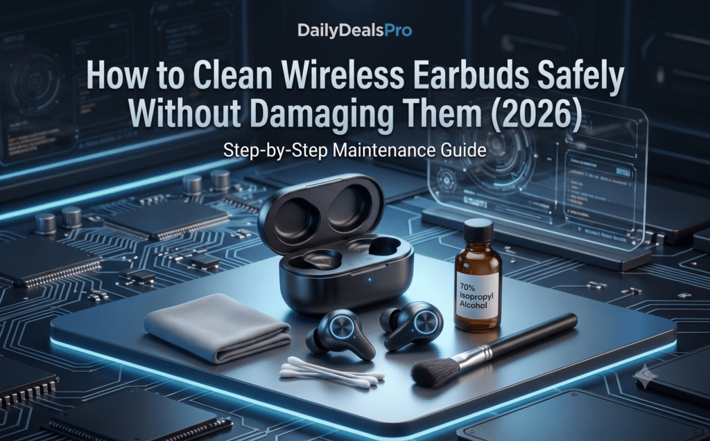 How to Clean Wireless Earbuds