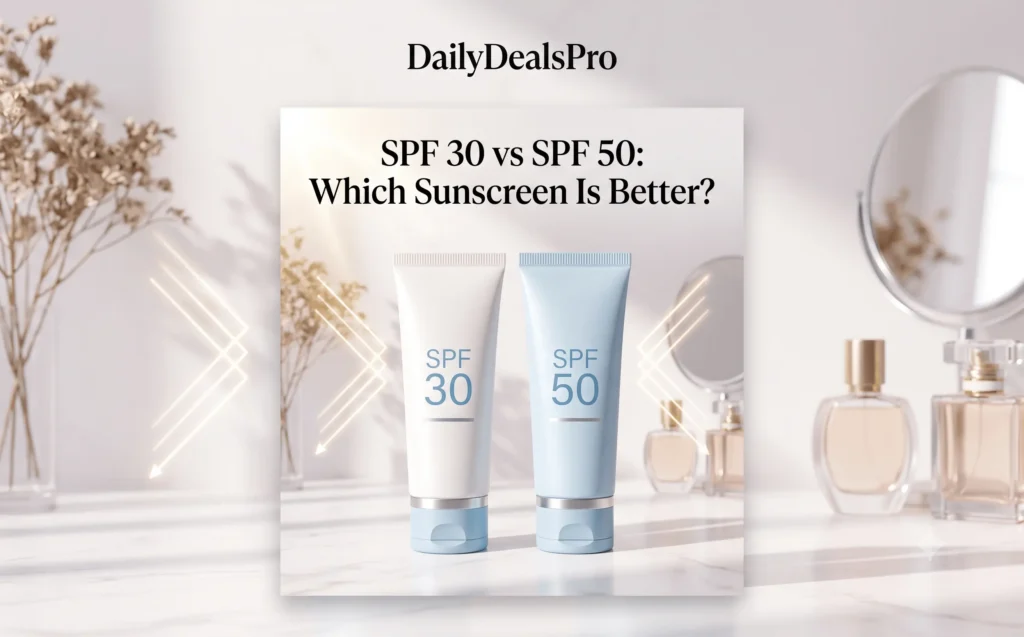 SPF 30 vs SPF 50