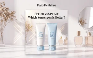Read more about the article SPF 30 vs SPF 50: Which Sunscreen Is Better?