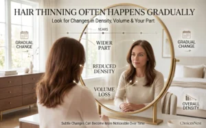 Read more about the article 💇 Hair Thinning vs. Hair Loss: 7 Important Differences You Should Know