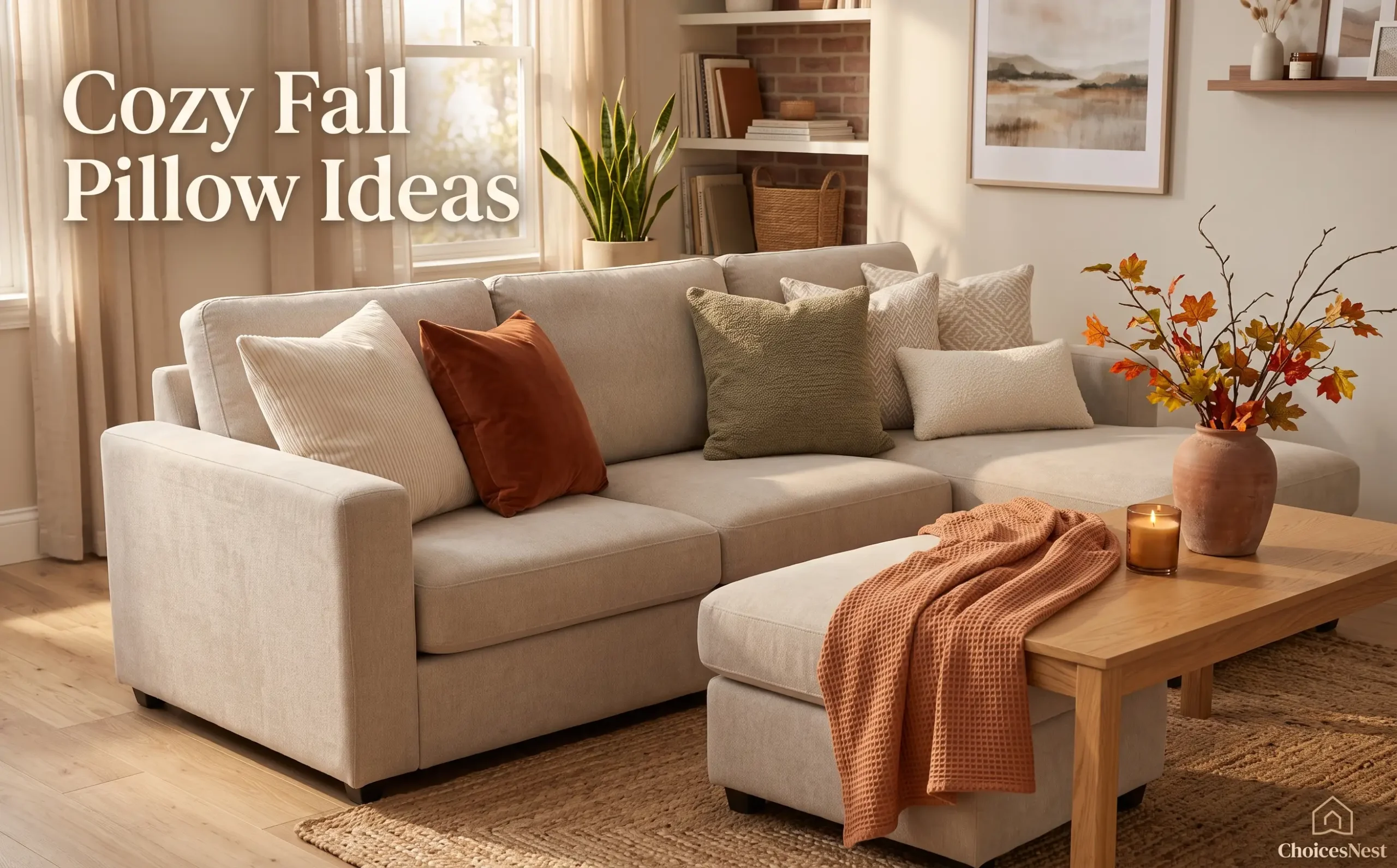 You are currently viewing 🛋️ 7 Best Fall Throw Pillow Covers for a Cozy Living Room (2026): Stylish & Affordable Picks