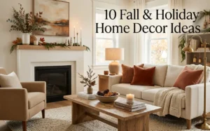 Read more about the article 🍂 Fall & Holiday Home Decor Ideas (2026): 10 Simple Ways to Make Your Home Cozy & Festive