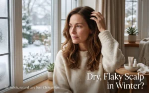 Read more about the article ❄️ Dry, Flaky Scalp in Winter: 7 Causes and Simple Care Tips