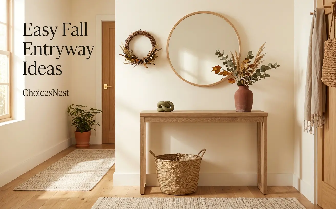 Read more about the article 🚪 Fall Entryway Decor Ideas (2026): 10 Easy Ways to Create a Cozy First Impression
