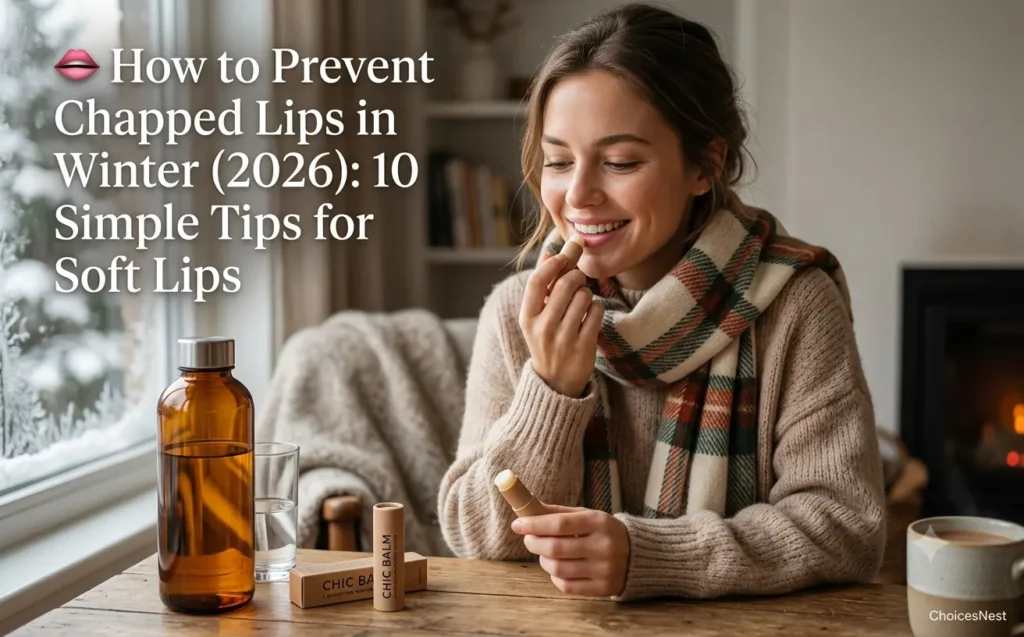 How to Prevent Chapped Lips in Winter