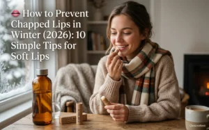 Read more about the article 👄 How to Prevent Chapped Lips in Winter (2026): 10 Simple Tips for Soft Lips