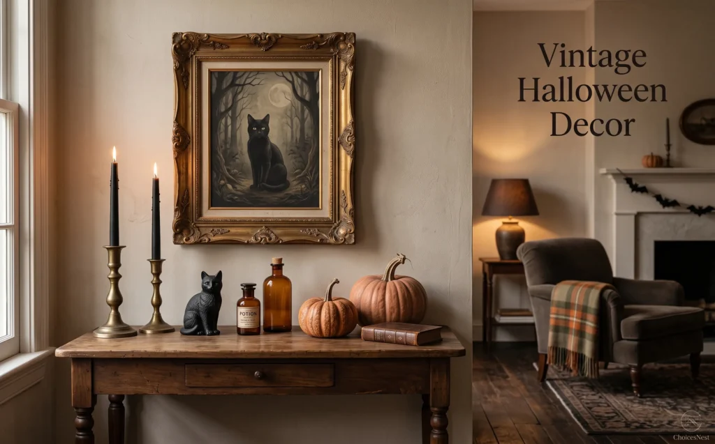 Vintage Halloween Decor Ideas