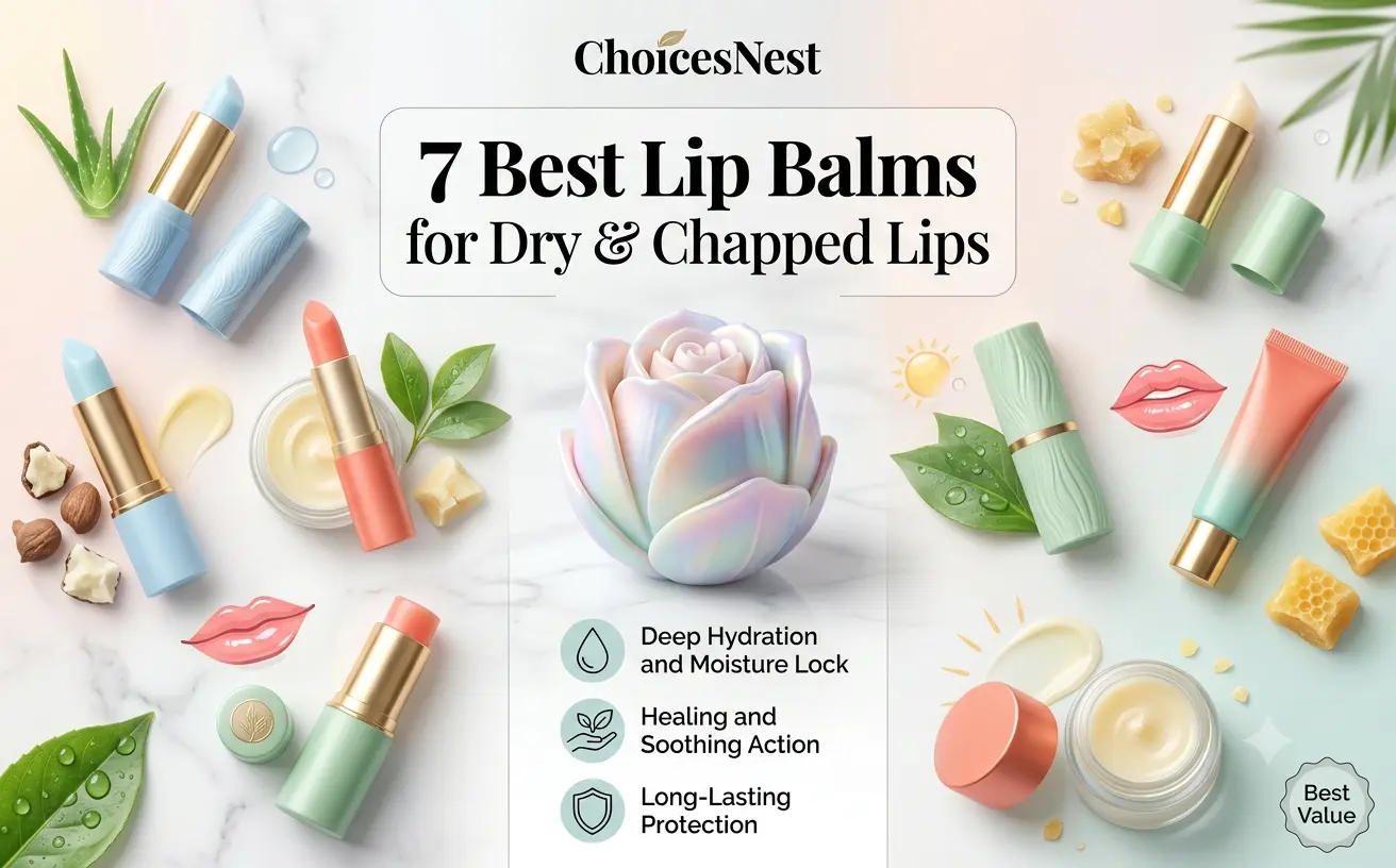 Read more about the article 👄 7 Best Lip Balms for Dry & Chapped Lips (2026): Top Picks for Soft, Healthy Lips