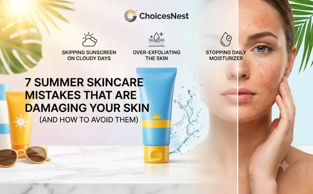 Summer Skincare Mistakes