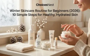 Read more about the article ❄️ Winter Skincare Routine for Beginners (2026): 10 Simple Steps for Healthy, Hydrated Skin
