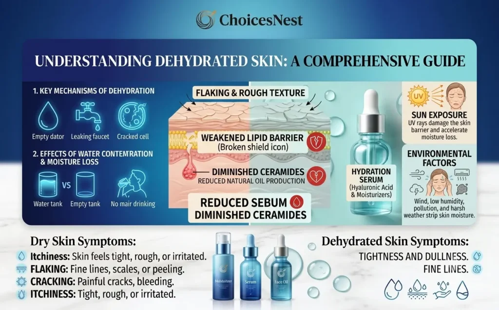 What Is Dehydrated Skin