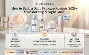 Read more about the article The Ultimate Daily Skincare Routine (2026): Best Morning & Night Guide for Healthy Skin