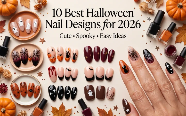 10 Best Halloween Nail Designs for 2026: Cute, Spooky & Easy Ideas
