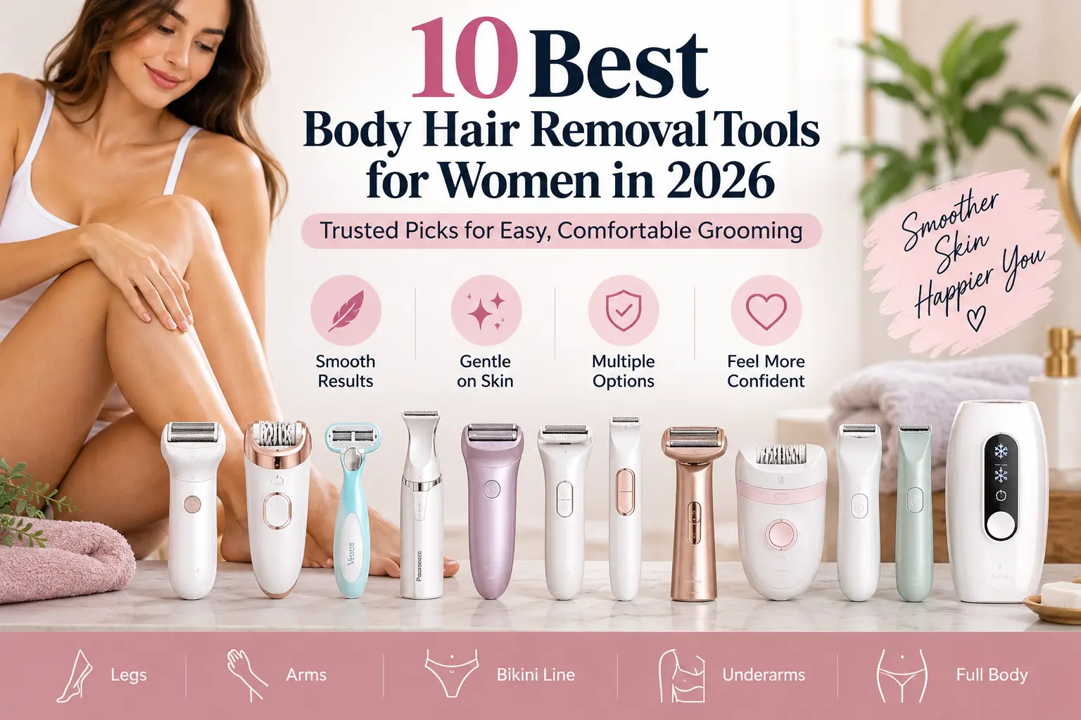 Body Hair Removal Tools for Women