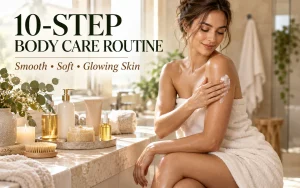 Read more about the article 10-Step Body Care Routine for 2026: How to Get Smooth, Soft & Glowing Skin