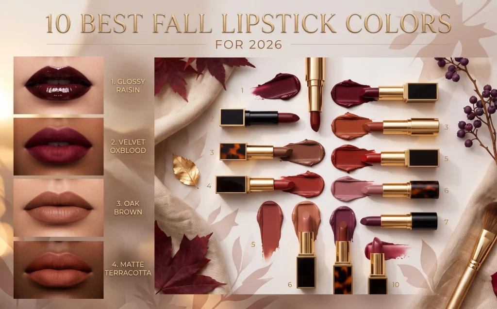 Fall Lipstick Colors for 2026