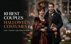 Read more about the article 10 Best Couples Halloween Costumes for 2026: Cute, Creative & Easy Ideas