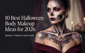 Read more about the article 10 Best Halloween Body Makeup Ideas for 2026: Spooky, Creative & Easy Looks